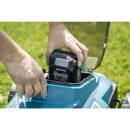 Kosiarka akumulatorowa bezszczotkowa 18V, DEDRA SAS+ALL DED7198 szerokość koszenia 33cm, silnik bezszczotkowy