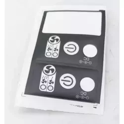 #23 Naklejka panelu sterowania do wentylatora DEDRA DED7074