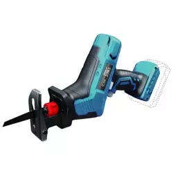 Akumulatorowa mini piła szablasta, mini lisica DEDRA SAS+ALL DED7068 18V, drewno 80mm, metal 6mm