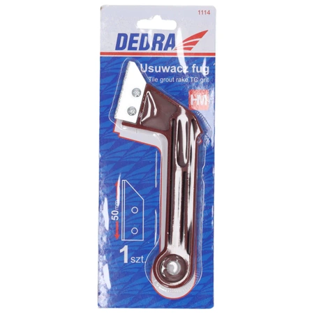 Usuwacz fug DEDRA 1114 50mm szerokości, 1 ostrze