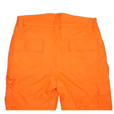 Spodnie ocieplane DEDRA BH80SP2-XXL rozmiar XXL, pomarańczowe