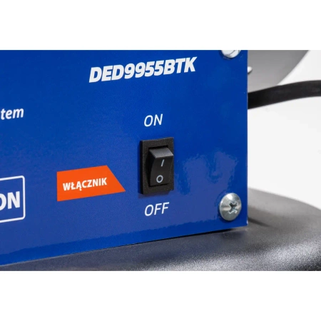 Nagrzewnica olejowa 30kW z odprowadzeniem spalin i termostat DEDRA DED9955BTK