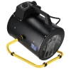 Nagrzewnica elektryczna 5kW, 400V, okrągła, czarna DEDRA DED9932B