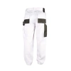 Spodnie ochronne DEDRA BH4SP-S S/48, białe, White line 190g/m2