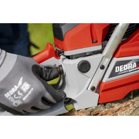 Pilarka spalinowa łańcuchowa 2,4kW 58 cm³, DEDRA DED8718, prowadnica 18" 45cm