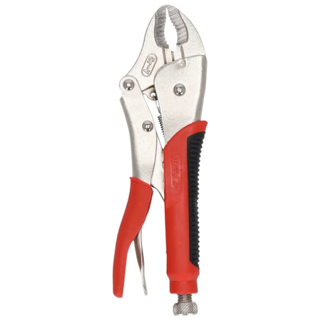 Szczypce zaciskowe uniwersalne, okrągłe 250mm DEDRA 1260P06, CRV, uchwyty TPR 