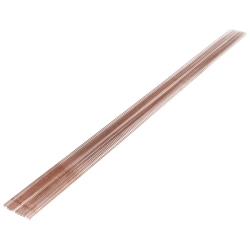 Drut spawalniczy, pręt TIG 2.0mm ER70S-6, DEDRA DESTR1005, drut pokryty miedzią, długość 1m, 5kg