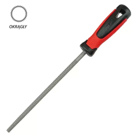 Tarnik, pilnik do drewna okrągły DEDRA 06C022 200mm