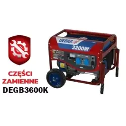 Części zamienne do agregatu prądotwórczego DEDRA DEGB3600K