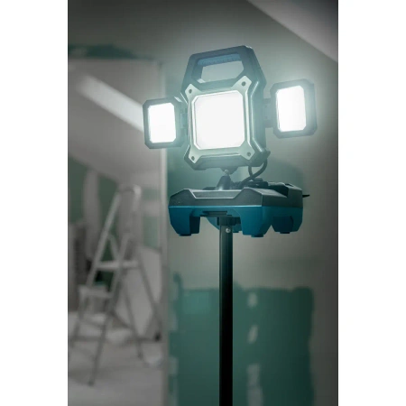 Lampa warsztatowa 18V/230V DEDRA SAS+ALL DED6907HL SMD LED, 25W (18V 2250lm)/45W(230V 4000lm), odpinany kabel