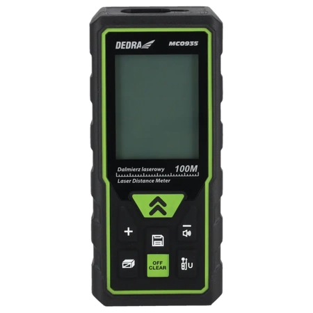 Dalmierz laserowy 100m DEDRA MC0935, dalmierz laserowy do domu