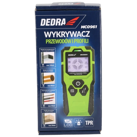 Wykrywacz przewodów i profili DEDRA MC0961