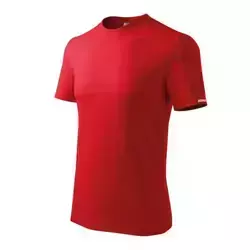 Koszulka męska t-shirt DEDRA BH5TC-XXL XXL, czerwona, 100% bawełna