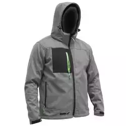 Kurtka softshell z kapturem DEDRA BH61KS-S rozmiar: S, 96% poliester+4% elastan