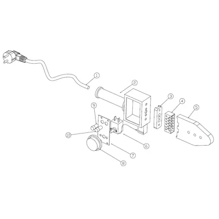 Części zamienne do zgrzewarki do rur PANSAM A124020