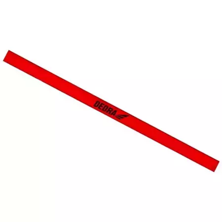 Ołówek stolarski DEDRA M9003 HB, 24,5cm, czerwony