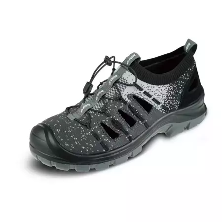 Sandały bezpieczne, buty BHP  DEDRA BH9D3V-46 tkanina, rozmiar: 46, kat.S1 SRC, kompozytowy podnosek