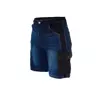 Szorty jeans'owe, krótkie dżinsy robocze, szorty z denimu DEDRA BH45ST-LD gramatura 280g/m2, rozmiar LD